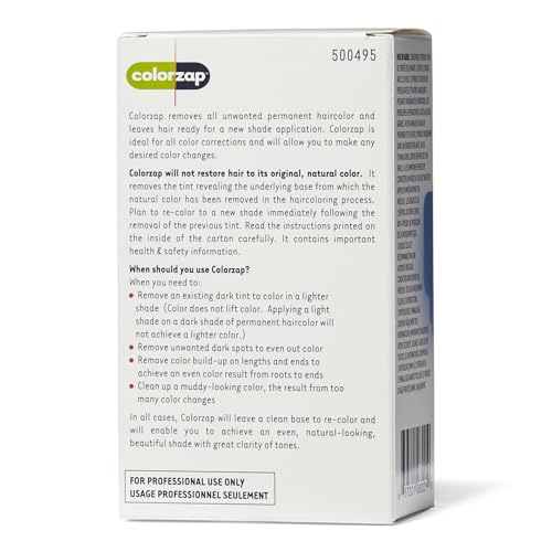 L'OREAL TECHNIQUE ColorZap Hair Color Remover - Leaves Hair Ready For Immediate Recoloring, Ideal For All Color Corrections