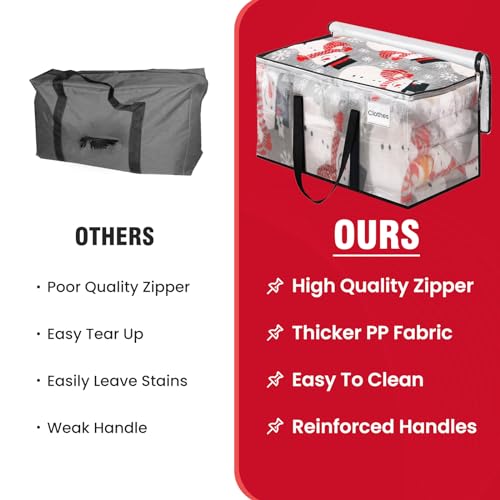 Roomhacks Clear Moving Bags Heavy Duty Extra Large thumb #5