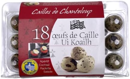 Fresh Quail Eggs, 1 x 18 Eggs