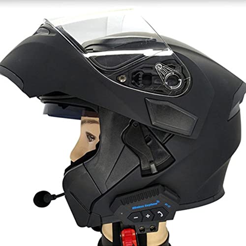 Auriculares de casco de motocicleta inalámbricos para contestar llamadas sin soltar el manillar 5
