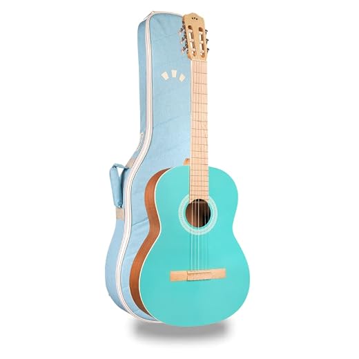 Cordoba C1 Protege Matiz Classical Guitar Aqua with Bag