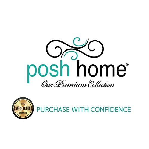 Posh Home Jersey Knit Sheet Set – 4-Piece Jersey Bed Sheets – T-Shirt Breathable & Soft Cotton Jersey Sheets - Includes Flat Sheet, Jersey Fitted Sheet, & 2 Pillowcases - Queen Jersey Sheets, Blush #TOP7