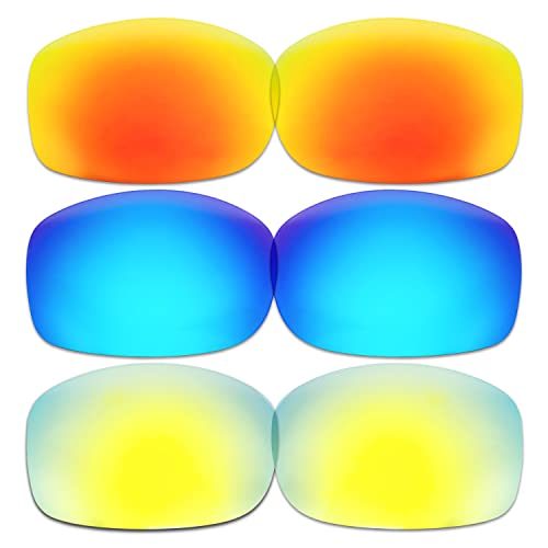 Lentilles de rechange COSAT Zane 3 couleurs pour s'adapter à toutes vos activités