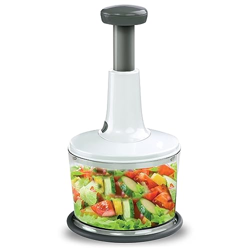 Vivo Technologies Manual Food Chopper 8.5-Cup