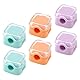 Elalove 6 Stück Magnetische Kabelhalter – Wiederverwendbare Kabelclips für Schreibtisch, Selbstklebend & Drehbar in Pastell (Lila/Orange/Mint). Organisiert Ladekabel, USB, HDMI sicher & platzsparend.
