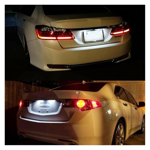 Luz de matrícula blanca para Civic 01-15 Accord 4D Odyssey Pilot 5