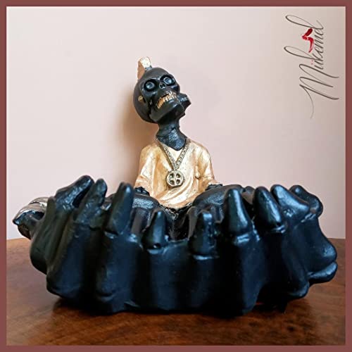 Placa de esqueleto Mukemel Designs BTC0124 busto de 5.25 pulgadas 6