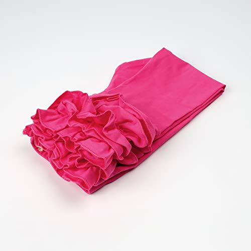 Image of HOOLCHEAN Baby Toddler and Little Girls Cotton Ruffle Leggings