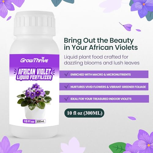 Fertilizante Líquido Orgánico para Violetas Africanas 300ml miniatura 2