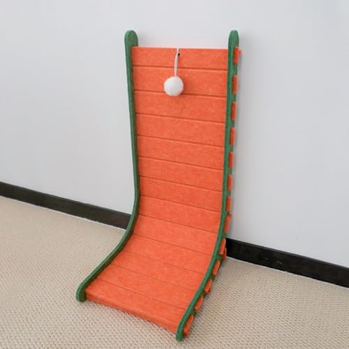 Jouet interactif chat et tapis griffoir antidérapant pour escalade - 4