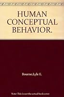 HUMAN CONCEPTUAL BEHAVIOR. B00126WY4Q Book Cover