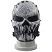 Anyoupin Paintball Mask,Skull Full Face Airsoft Mask with Mesh Army Fans Supplies M06 Tactical Mask for Halloween Paintball Airsoft CS Game Cosplay and Party WI