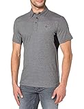  All Terrain Gear by Wrangler Short Sleeve Performance Polo Camisa, Negro, M para Hombre