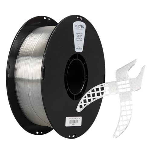 Filament kexcelled TPU Biały Przezroczysty (WHITE TRANSPARENT)