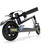Riceel R70 Electric Scooter for Adults, Foldable Electric Scooter, Speed up to 25 km/h, 30 km Long Range, 8.5" Solid Tires, E-Scooter with Dual Suspension and APP Control
