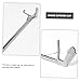 BESPORTBLE Stainless Steel Snake Catcher Folding Snake Tong for Safe Reptile Handling Gardens and Outdoor Environments