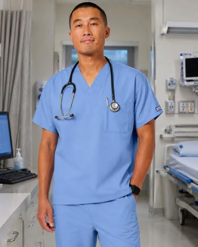 Image of Cherokee WW Originals Unisex Scrubs for Women & Men V-Neck Scrub Top