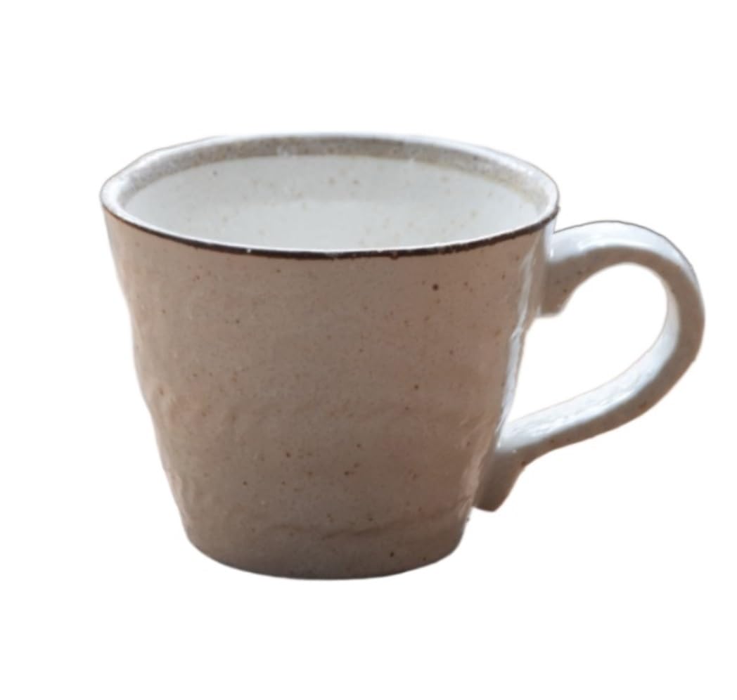 Kubki Kubki 300ML Kubek Ceramiczny Z Filiżanką Danie Strona Główna Antyczna Szorstka Ceramika Filiżanka Kawy Biurowy Do Picia Filiżanka Herbatyi