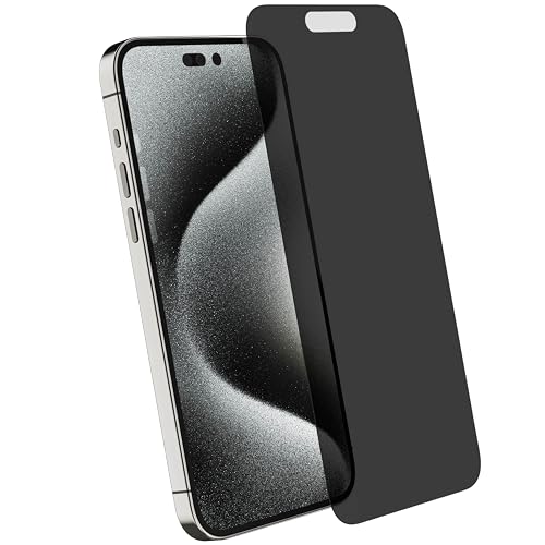 Image of Ghostek 2Pack Screen Protector for iPhone 16 Pro Max, Full Coverage Tempered Glass Film, 9H Hardness, Easy Installation, HD Clear Glass Protector for Apple iPhone 16 Pro Max (6.9-Inch, Privacy)