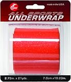 Cramer Tape Underwrap, Sports PreWrap for Athletic Ankle, Wrist, and Injury Taping Jobs, Hair Tie, Headband, Patella Support, Pre-Wrap Athletic Tape Supplies, 2.75