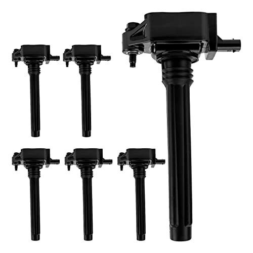 Image of PHILTOP 6 Pack Ignition Coil UF709 Fit for Grand Caravan Wrangler Cherokee