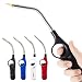 Produktbild TOM 4 x Stabfeuerzeug mit Turbo Flame  29 cm lang  Stab flexibel  Sturmfeuerzeug  Feuerzeug Jetflame  4 Stück im Set schwarz weiß blau rot  Elektrofeuerzeuge mit Gas befüllt & nachfüllbar