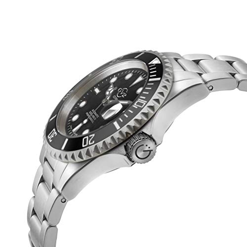 GV2 42247 Men's Liguria Swiss Automatic Ceramic Rotating Bezel Bracelet Date Watch2