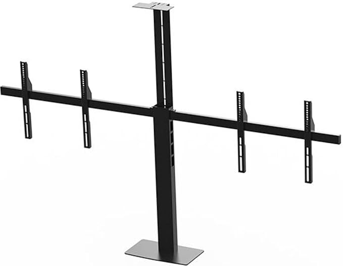 Soporte para Monitor VFI C2736-D Negro con Ruedas miniatura 3