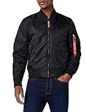 schott nyc jacke damen rosa Alpha Industries Herren Jacke Alpha Industries Herren Jacke MA-1 VF 59, Schwarz (Black 03), Large