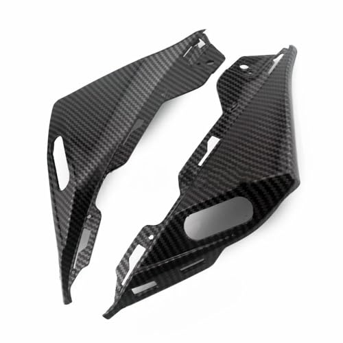 Carénage en fibre de carbone avec adaptateur rétroviseur latéral pour TMAX 530 rigide