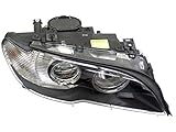 Right Passenger Side Headlight Assembly - Compatible with 2003-2006 BMW 330Ci (Fits From 03/2003)