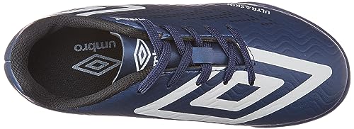 Chuteira Society, Ultraskin Junior, Umbro, Infantil, Marinho/Branco/Preto, 28