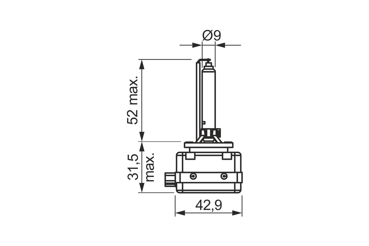 Bosch Glühlampe 1987302907