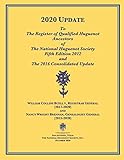 2020 UPDATE To The Register of Qualified Huguenot Ancestors of The National Huguenot Society Fifth Edition 2012 and The 2016 Consolidated Update