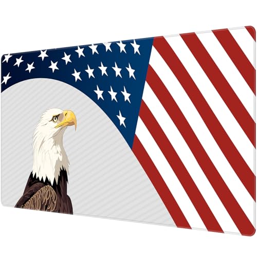Image of JIALONG Large Gaming Mouse Pad, XXL Desk Mat, Durable Extended Mousepad with Stitched Edges, Non-Slip Base Keyboard Mat for Gamer, Office and Home - 35.4x15.7 Inches