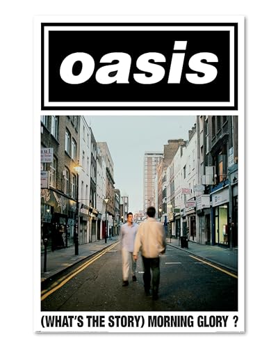 Pyramid International Oasis Poster (What's The Story) Morning Glory? | 61 x 91.5 cm | Cult Album Cover | Britpop Classic | Wall Decoration
