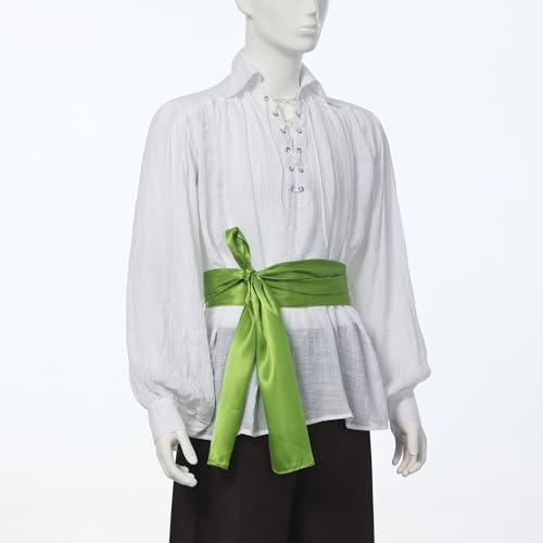 Image of COSDREAMER Mens Renaissance Scarf Jabot Cravat Costume Collar