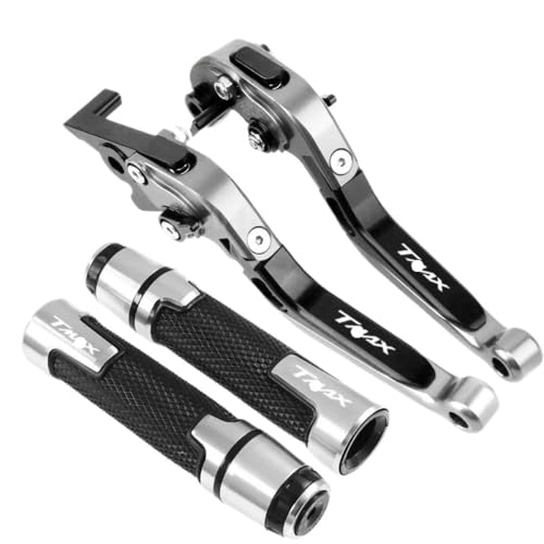 Leviers frein embrayage TMAX 560 CNC gris haute précision pour finition Tech Max 2020 2021