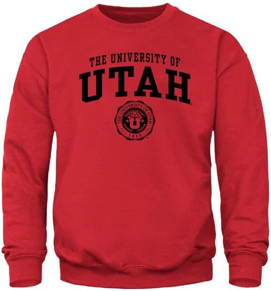 Barnesmith Crewneck Sweatshirt for College, Heritage Logo, Adult Unisex