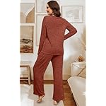 WIHOLL Womens Two Piece Outfits Lounge Sets Cozy Sweater Loungewear with Pockets 2025 - Image 4