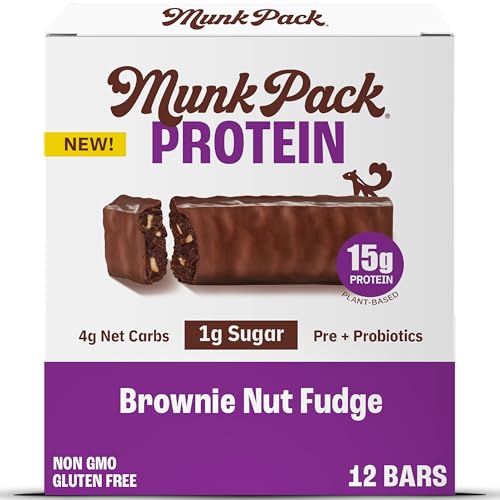 Barritas Proteicas Keto Munk Pack Brownie Nut Fudge 12 U miniatura 1