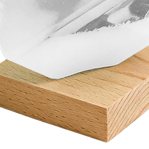 Prédicteur météo verre tempête cube station pour décoration maison et bureau - 7