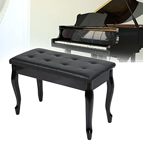 Banc de Piano en Bois avec Boîte de Rangement, Tabouret de Piano en Cuir PU Banc de Piano Double Banc de Piano pour Groupes, Studios D’enregistrement, Concerts, écoles, églises 76 X 35 X 50 Cm 200kg - Les Beatles, Paul McCartney, John Lennon, RIngo Starr, George Harrison Banc de Piano en Bois avec Boîte de Rangement, Tabouret de Piano en Cuir PU Banc de Piano Double Banc de Piano pour Groupes, Studios D'enregistrement, Concerts, écoles, églises 76 X 35 X 50 Cm 200kg – Image 4