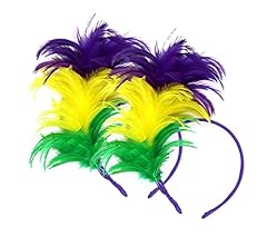 2 Mardi Gras Headband