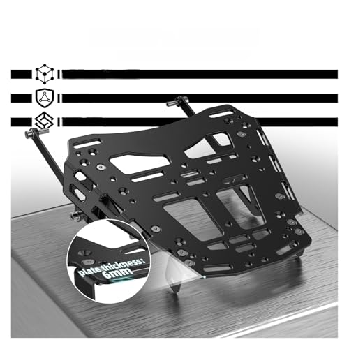 Support arrière DR650S avec points d'ancrage renforcés pour sacoches