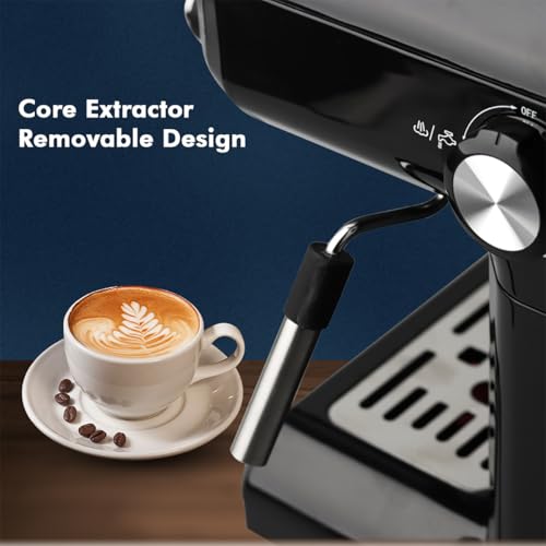 Machine espresso automatique anti-panne de réveil avec fonctions programmables