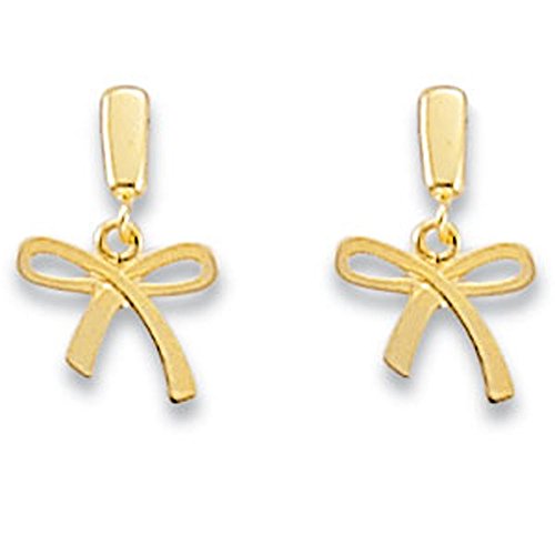 Boucles d'oreilles or jaune 18 carats à l'éclat intemporel et design chic et raffiné