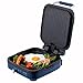 Blue Sandwich Panini Press per Cucina Casa Outdoor, Piastre in pietra Griglia per Panini da Banco con Superficie Antiaderente, Tostapane Elettrico Colazione Sandwich Maker per Uovo Prosciutto