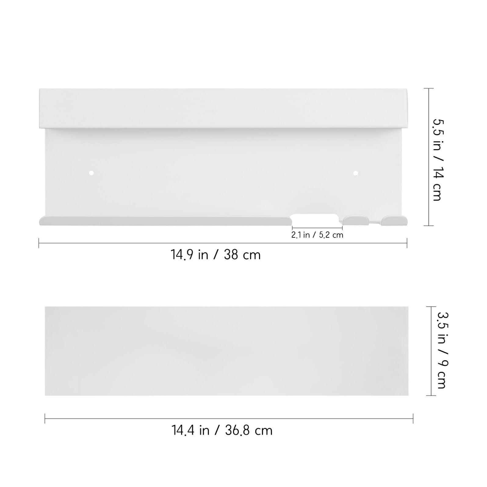 Wandhalterung Haartrockner Aluminium Weiß ohne Bohren Universeller Organizer für Föhn Glätteisen Lockenstab Hitzebeständiger Haartrocknerhalter für Bad Schlafzimmer