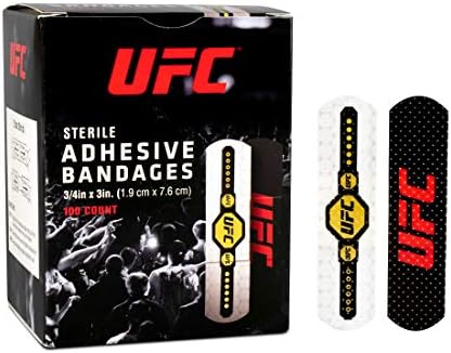 Dukal UFC Adhesive Bandage, Assorted Styles, 3/4" x 3", Pack of 100
